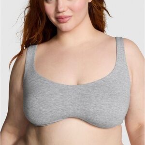 PINK By Victoria Secret Base Cotton Unlined Scoop Bra